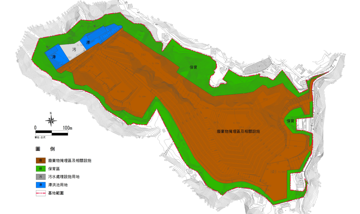 整復前土地使用計畫圖